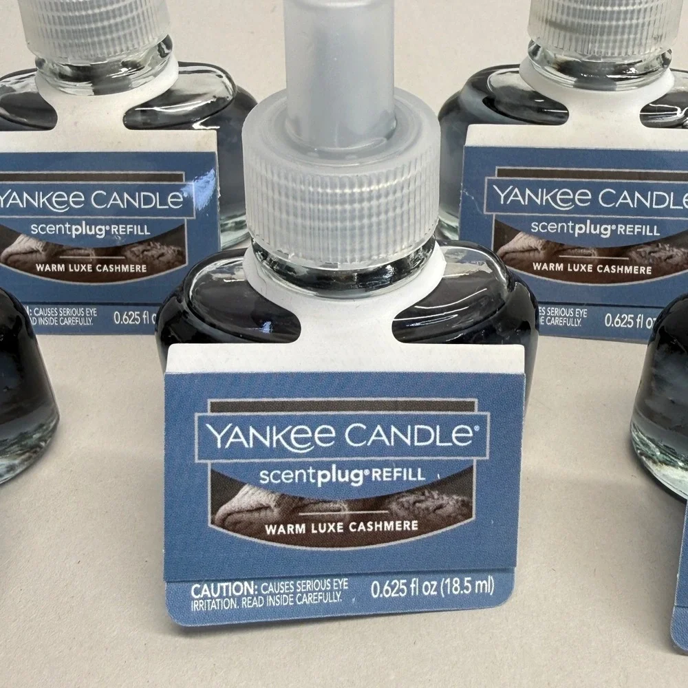 Yankee Candle ScentPlug Refill Lot of 5 Warm Luxe Cashmere